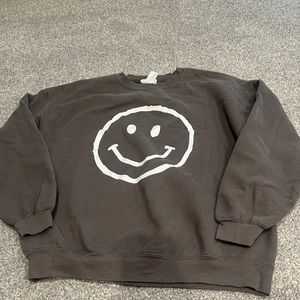 Altar’d State Smiley Face Crew Neck
